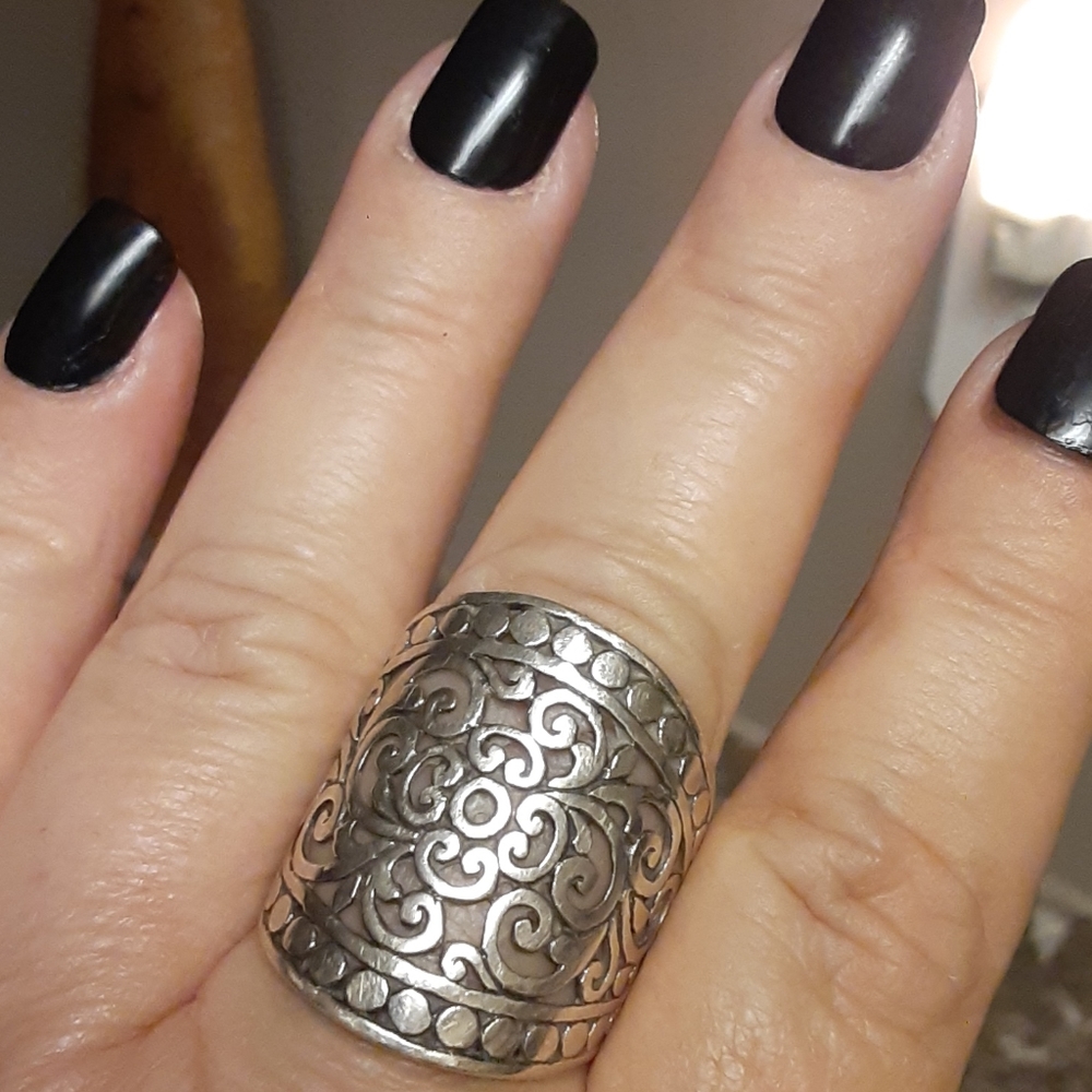 Size 11.5 sterling silver ring